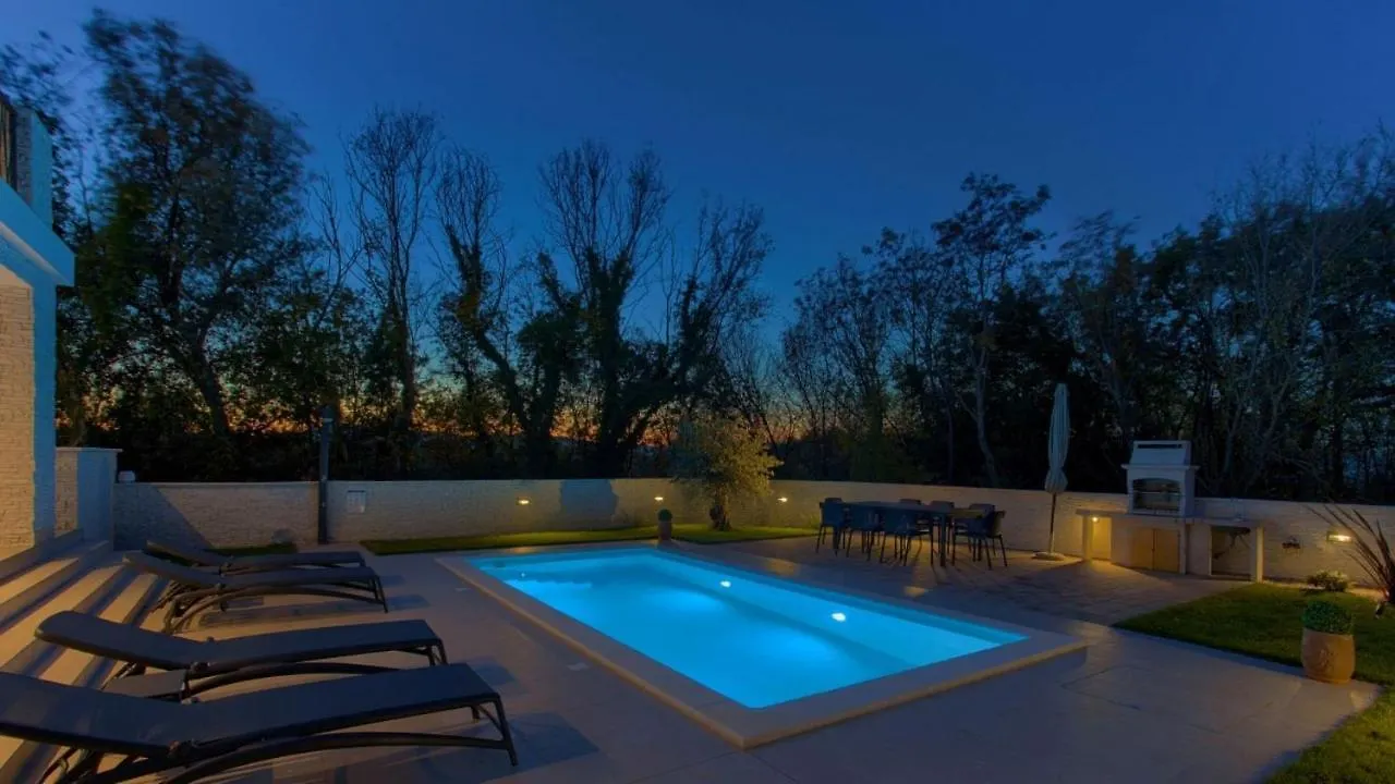 Luxury Villa Valentina With Spa Zone And Outdoor Pool, Near The Sea Sveti Vid-Miholjice 0*,